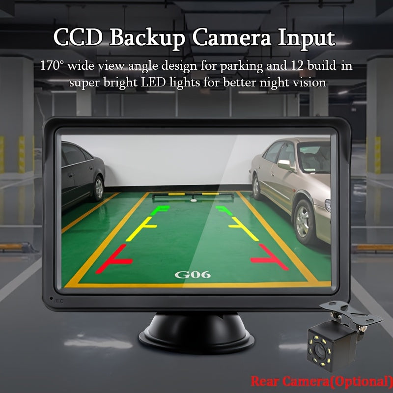 Wireless Car Stereo 7 Inch Touch Screen Carplay Android Navigation FM Radio