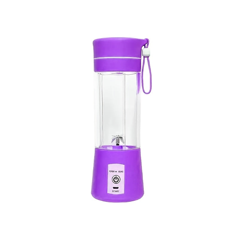 Portable Blender with Dual Cups USB Rechargeable 2000mAh for Smoothies and Juices