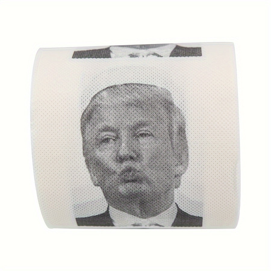 Soft & Strong Trump-Themed Toilet Paper 2-Ply for Public Restrooms and Hotels
