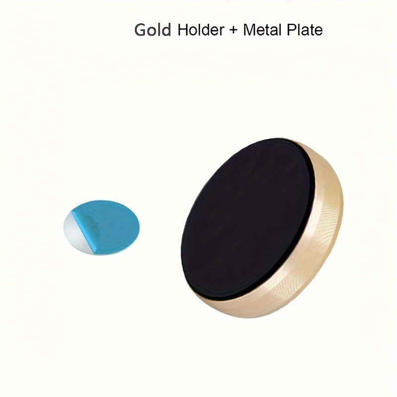 Mini Car Phone Holder Magnetic Suction Cup Dashboard Vent Mount