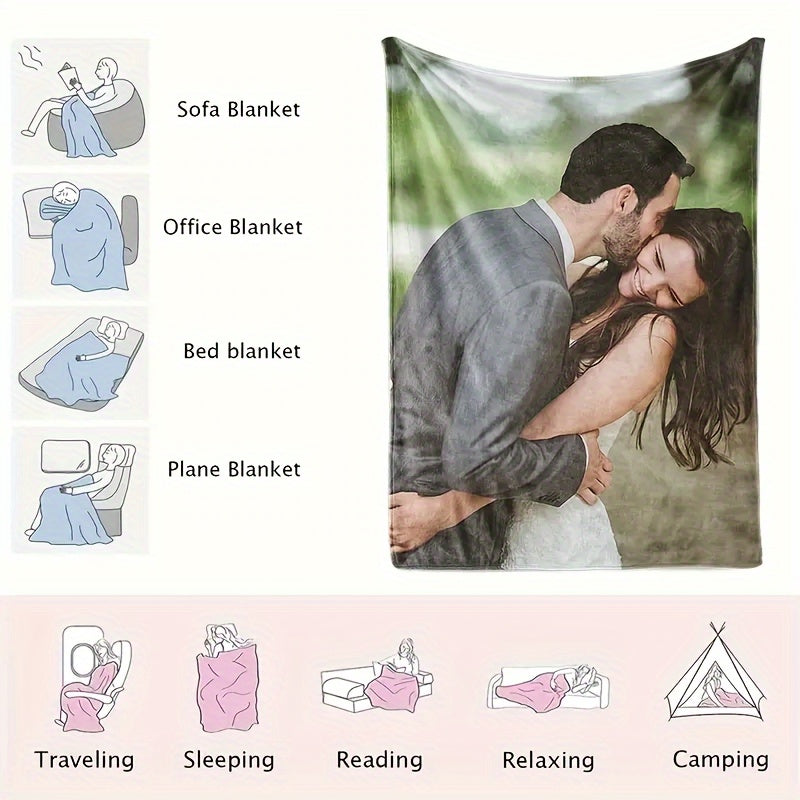 Personalized Cozy Nap Throw Blanket Mini Quilt Soft Luxurious Fabric