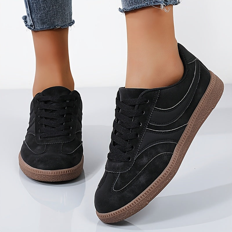Zapatillas altas para mujer marrón sintético casual para caminar