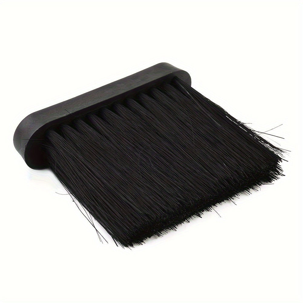 High-Quality Fireplace Broom with Plastic Handle and Dense Bristles