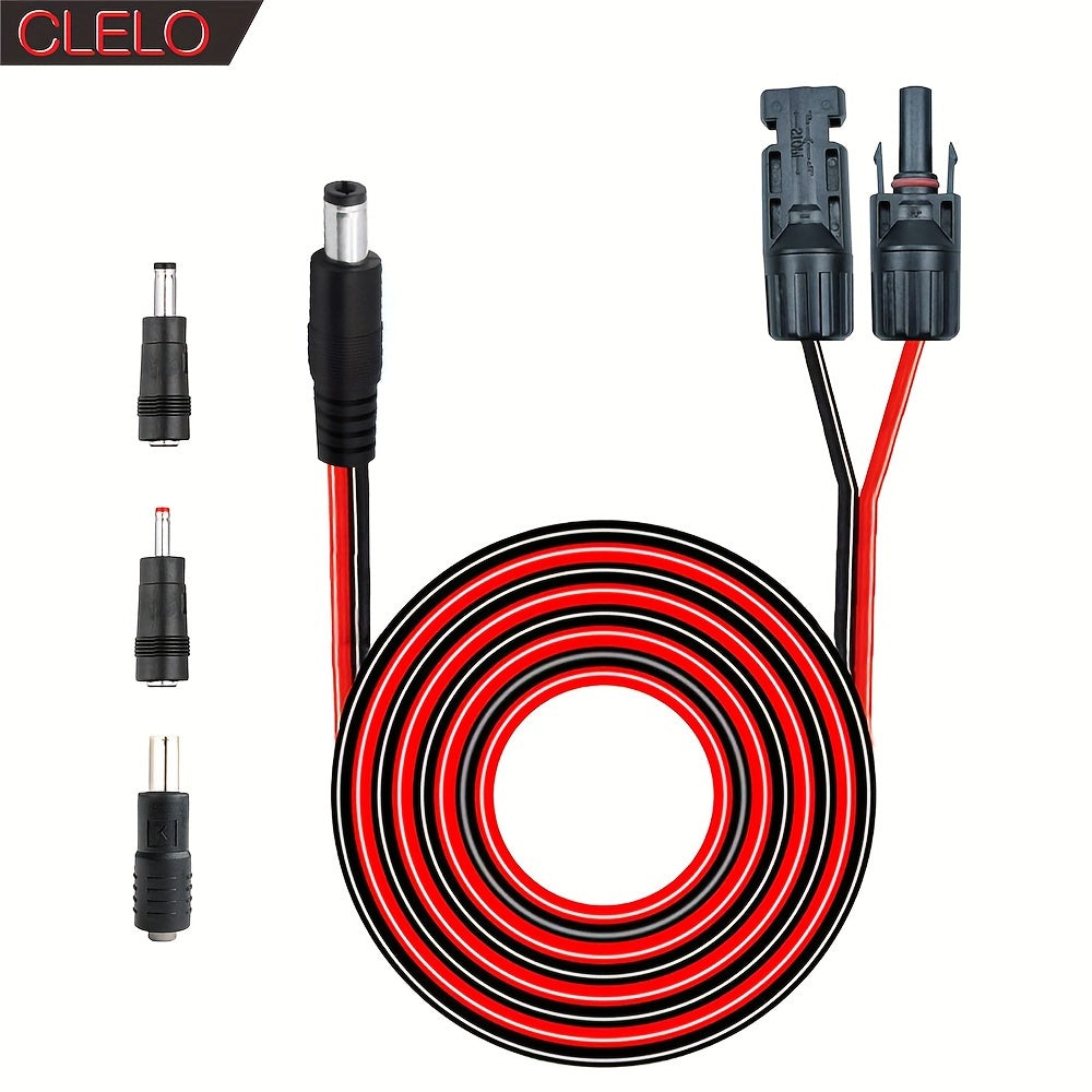 Conectores de panel solar para cables de extensión solar 5521 14AWG 3.5X1.35Mm