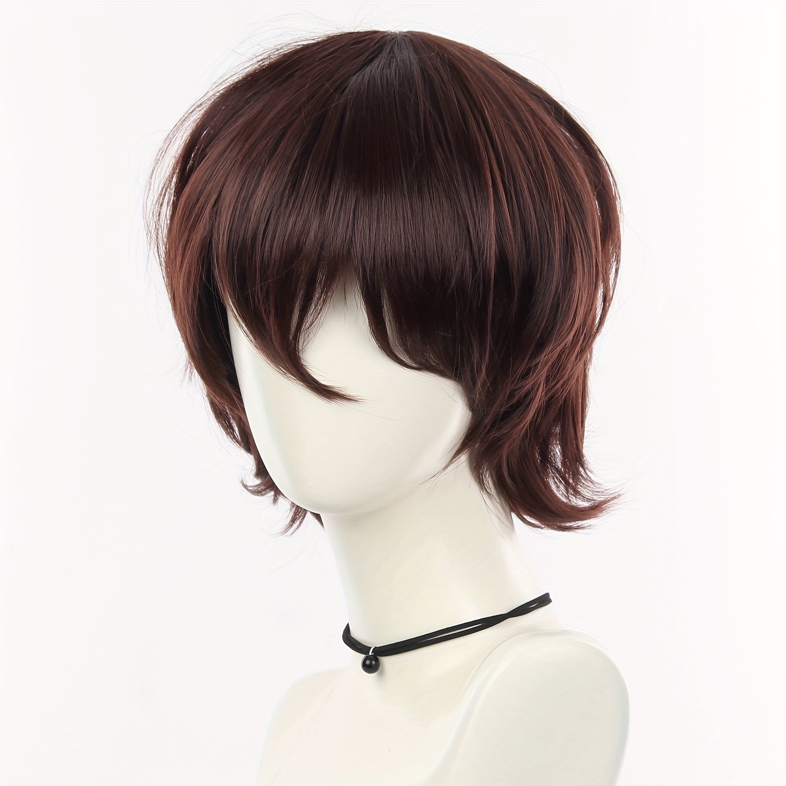 Men's Synthetic Short Hair Wig for Cosplay Halloween Costume Accessory