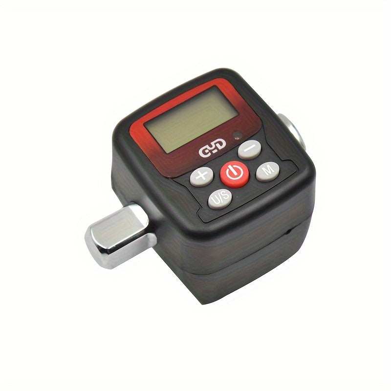 Цифровой адаптер для динамометрического ключа с регулируемой подсветкой, звуковым сигналом, светодиодным предупреждением, высокой точностью, металлический