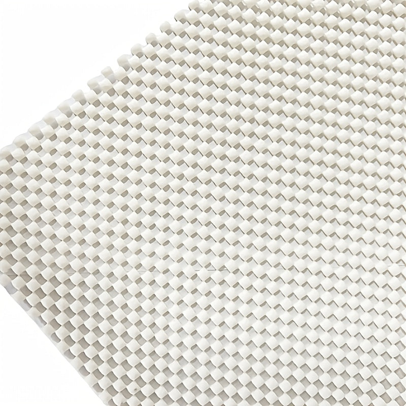 Silicone PVC Non-Slip Bath Rug Mat with Knit Fabric Durable Washable Floor Mat