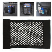 Car Rear Trunk Storage Net Elastic Mesh Auto Organizer Seat Back Bag
