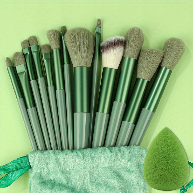 13pcs Soft Fluffy Makeup Brushes Set for Face Eye Blush Powder Foundation