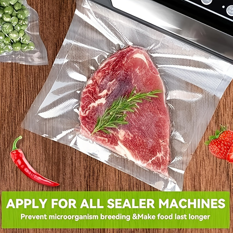 100pcs Vacuum Sealer Bags 20.3x30.5cm Food Storage Sous Vide BPA-free