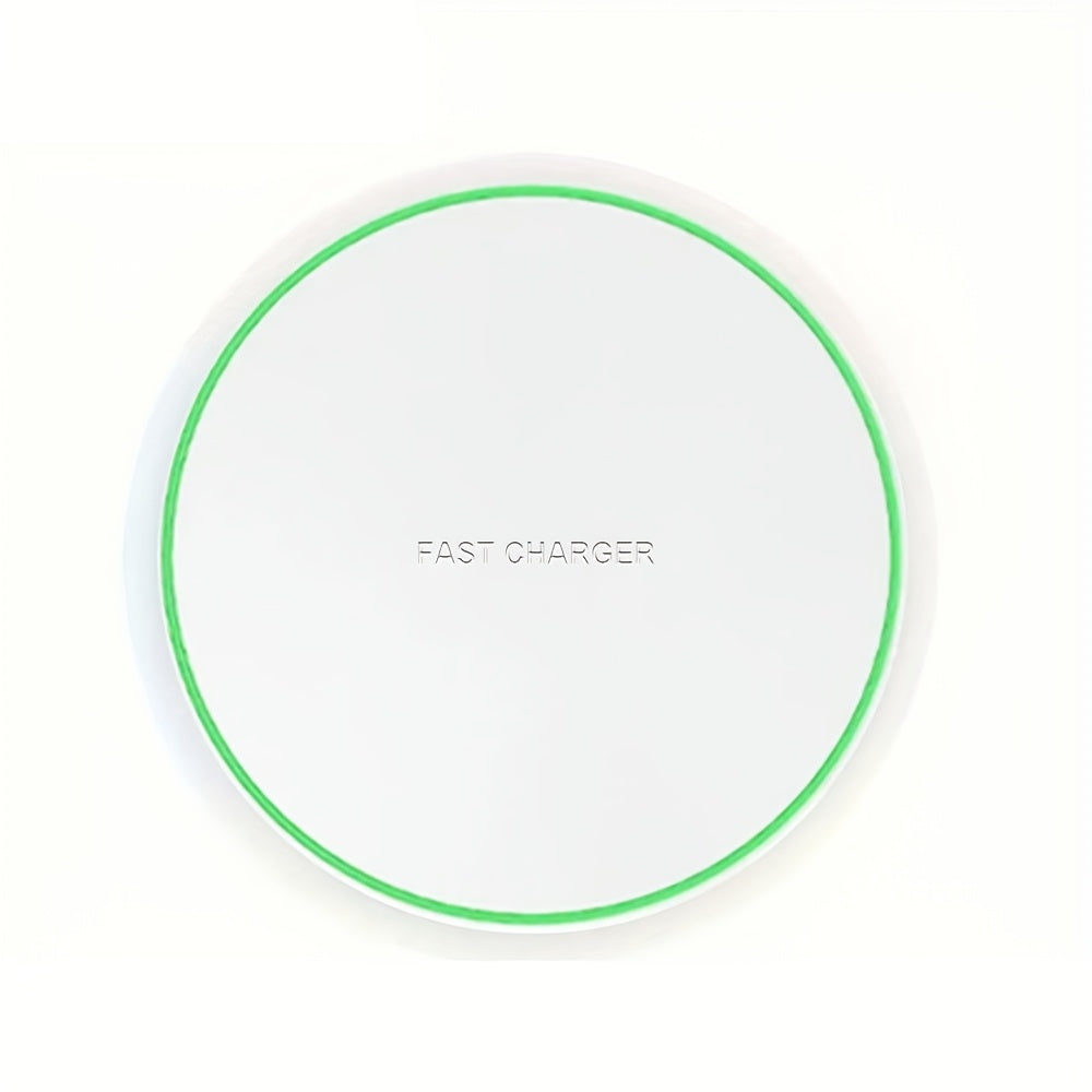 Wireless Charging Pad with USB-C and LED Indicator 15W Mobile Phone Charger