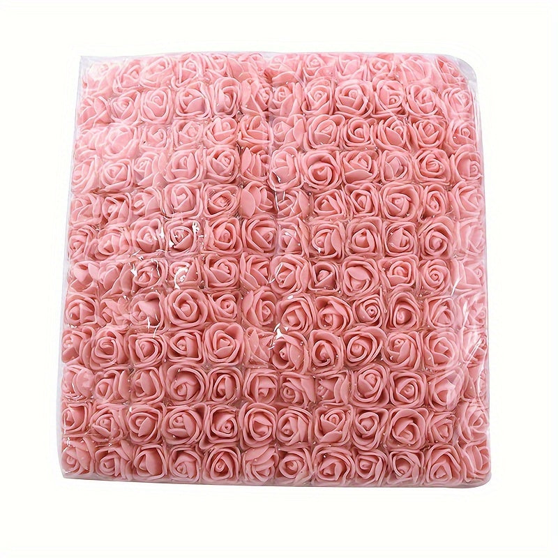 Mini Foam Roses 2cm for DIY Wedding Bouquets Scrapbooking Home Decor
