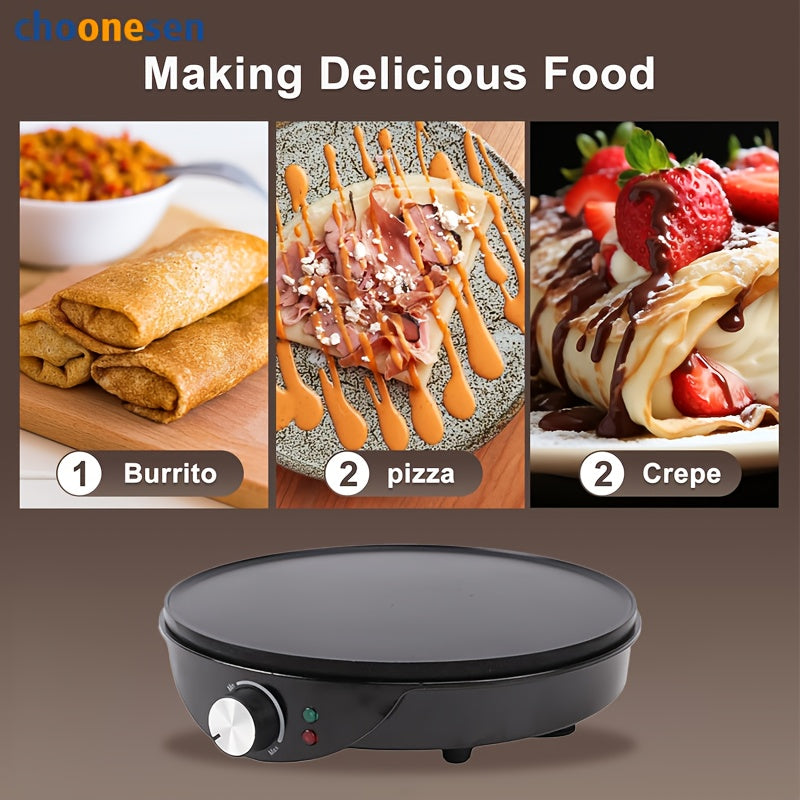 Multi-Function Breakfast Maker for Pancakes Tortillas Crepes Quesadillas