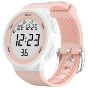 Unisex Modern Wrist Watch with LED Display Stainless Steel Case and Band