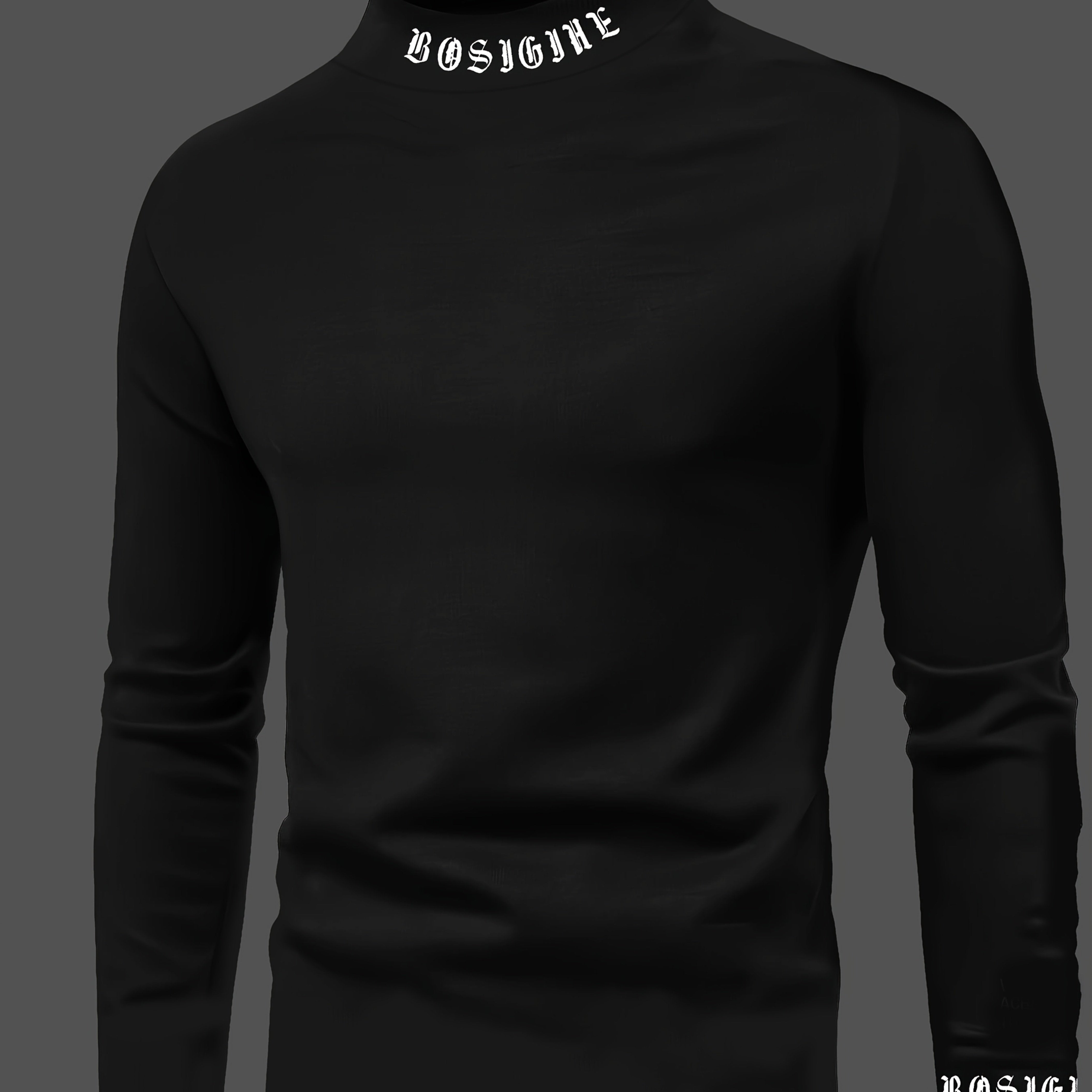 Top de manga larga con estampado para mujer hecho de 100% poliéster para primavera y otoño casual