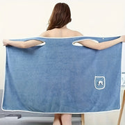 Family Waterproof Bath Towel Quick-Drying Water-Absorbing for Shower Sauna Spa