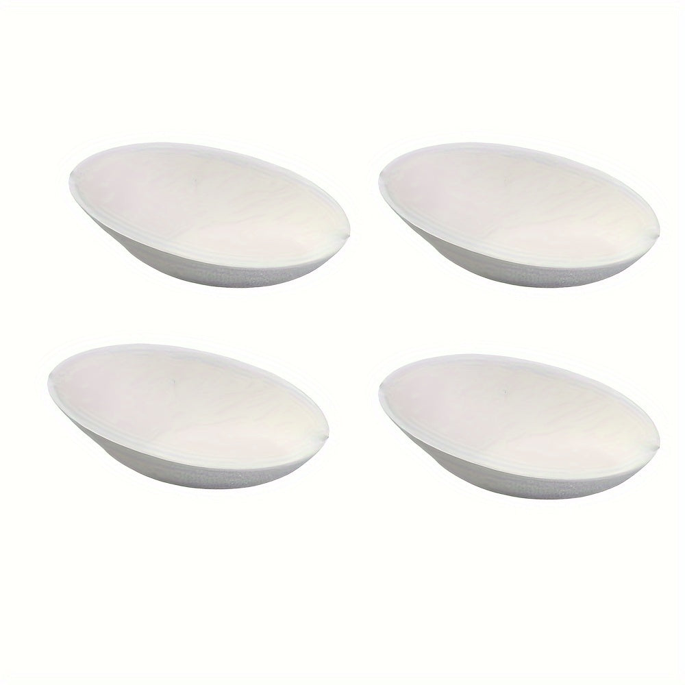 Disposable Egg Shaped Bowls 50 Pieces Sugarcane Slag 7.62cm for Serving Seasonings