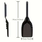 Fireplace Ash Scoop 38.86 cm Long Gardening Shovel Black