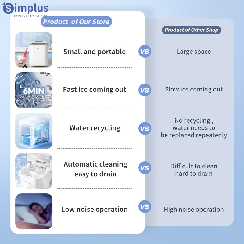 Mini muzlatkich mashinasi 1.2L Kompakt To‘liq avtomatik uy uchun qulaylik