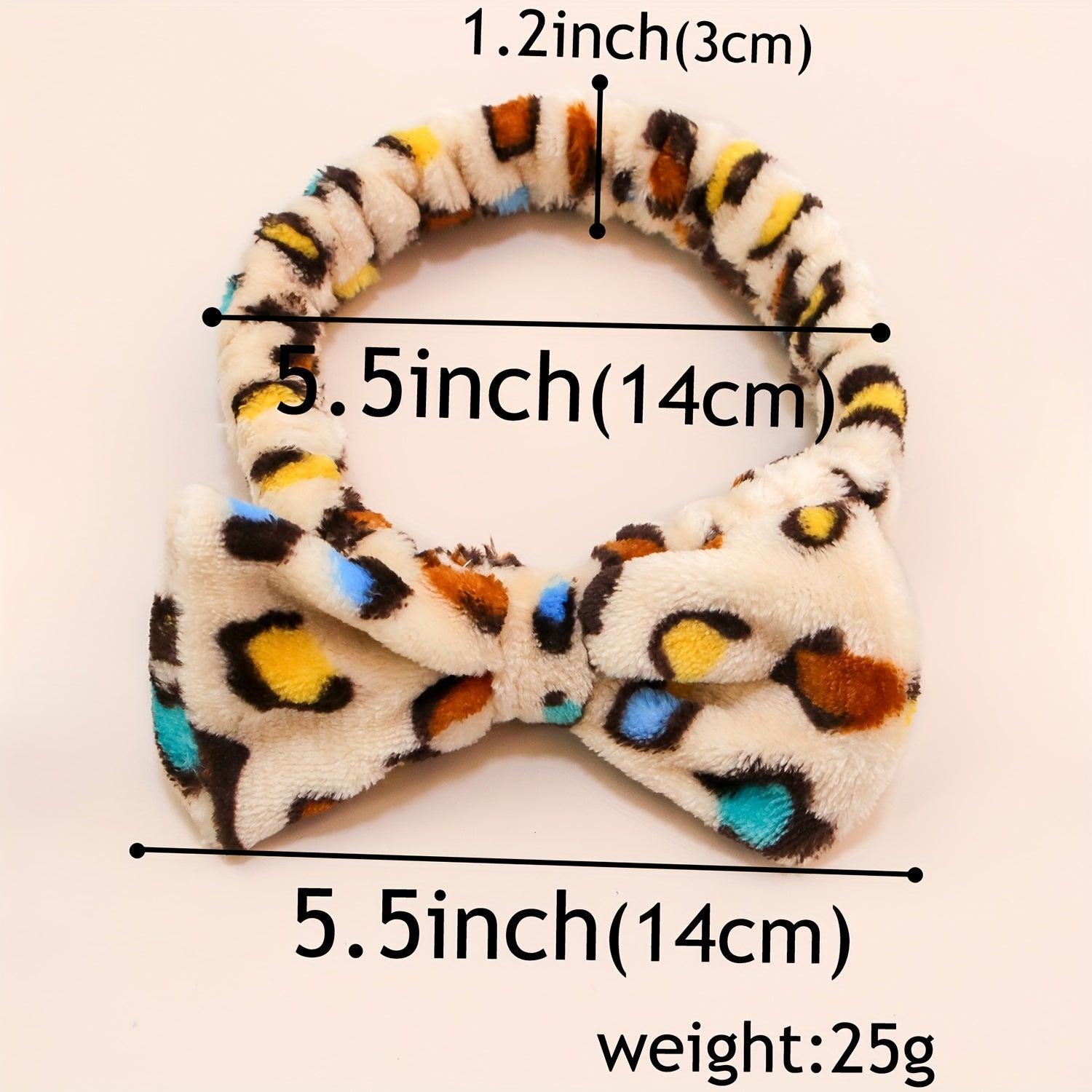 Set of 12 Leopard Print Hair Headbands for Women Stylish Knotted Fabric Accessories