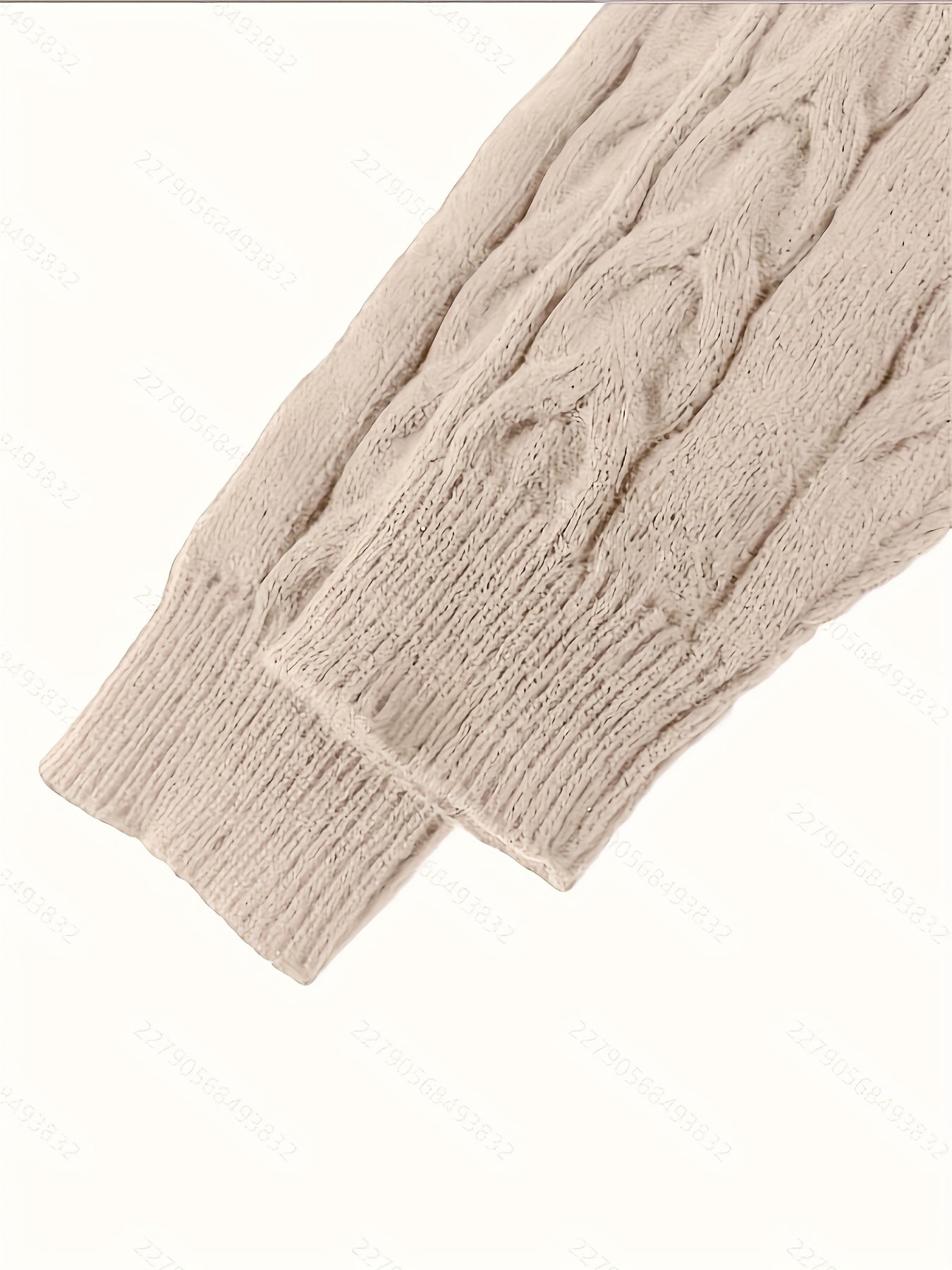 Women's Plus Size Sweater Set Pink Cotton Casual Wear