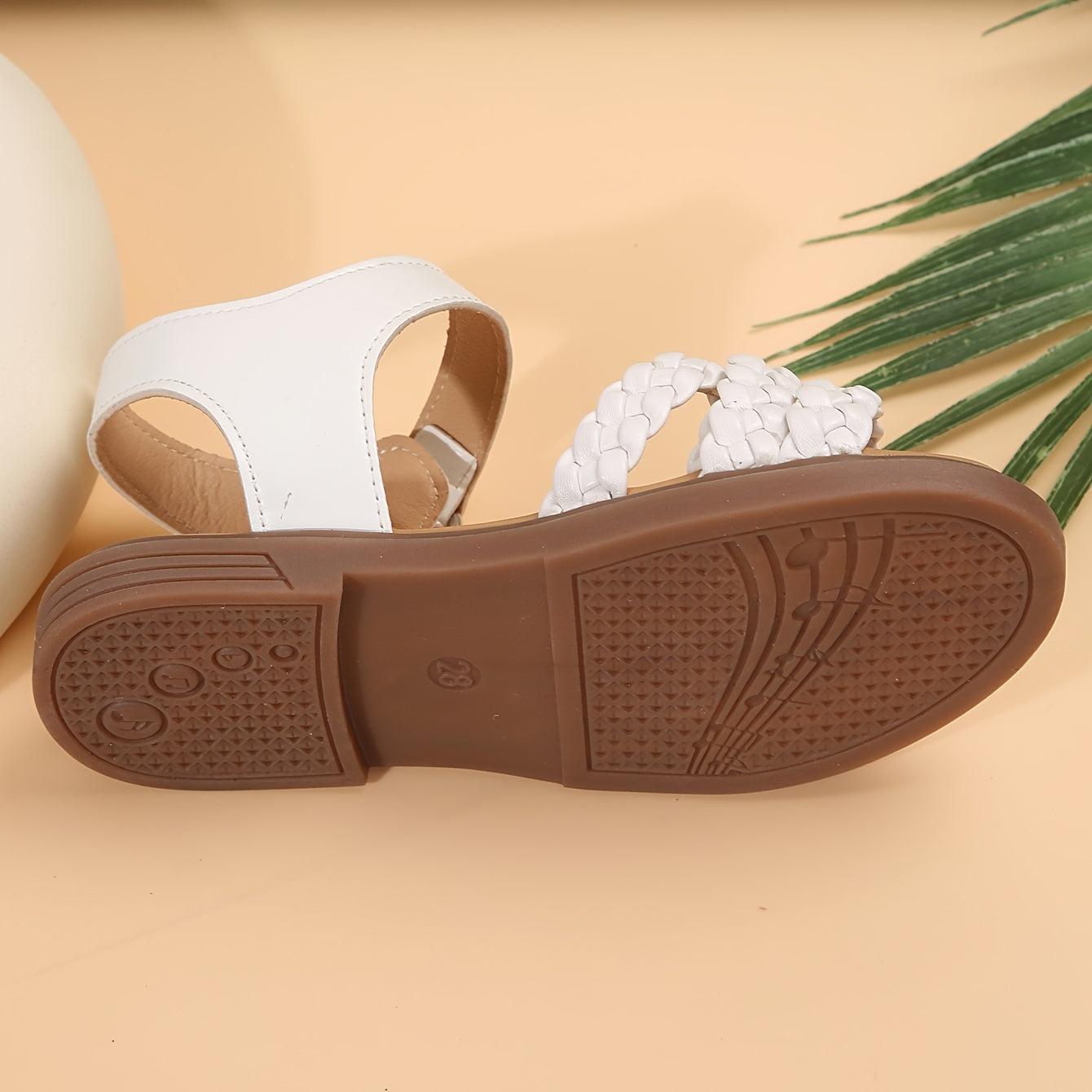 Girls Open-Toe Sandals Lightweight Breathable Summer Casual Shoes