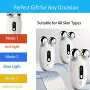 Facial and Neck Massager USB Rechargeable with 3 Modes 9 Intensity Levels