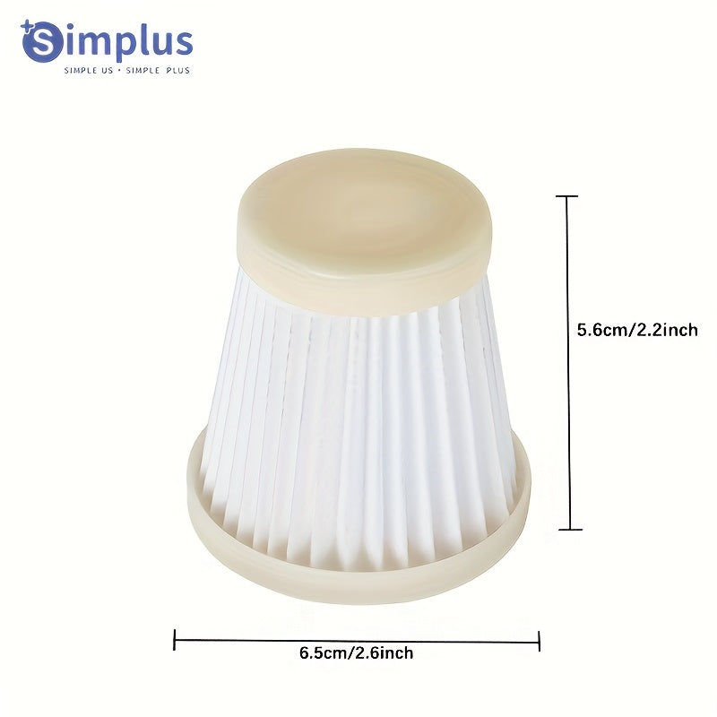 Simplus yuviladigan changyutgich filtri, BD49535 modellari bilan mos keladi, oson o'rnatish, mustahkam plastik material, batareya talab qilinmaydi.