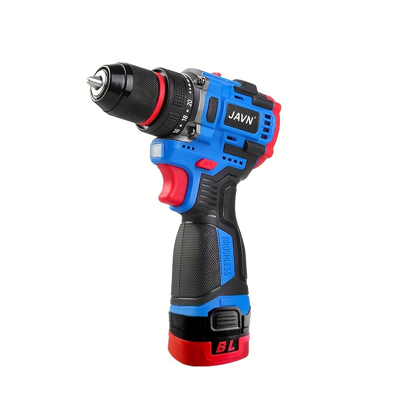 16V Brushless Cordless Mini Drill with Self-Locking Chuck 20+1 Torque Settings