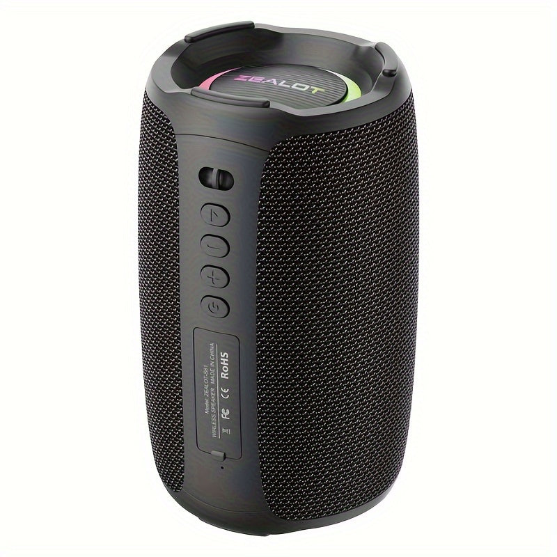 Wireless Bluetooth Speaker 20W with 3600mAh Battery Hi-Res Audio Bass Boost Stereo Surround for Smartphones Tablets Computers