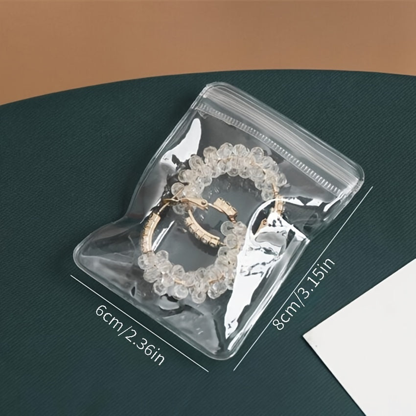 20 Sets of 40 Pieces Anti-Oxidation Jewelry Storage Bags Plastic Moisture-Proof Scratch-Resistant Organizer