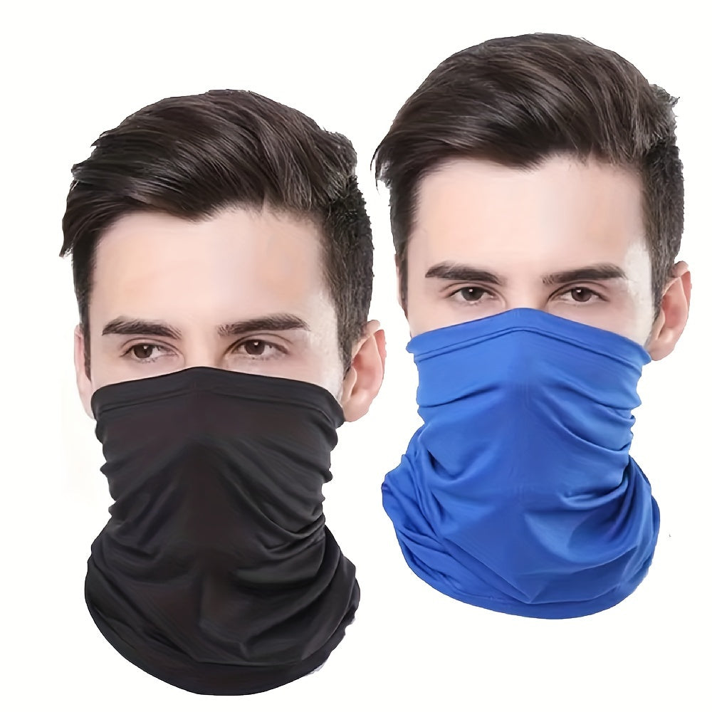 Gaiter facial de cuello reutilizable, transpirable y unisex para motocicleta