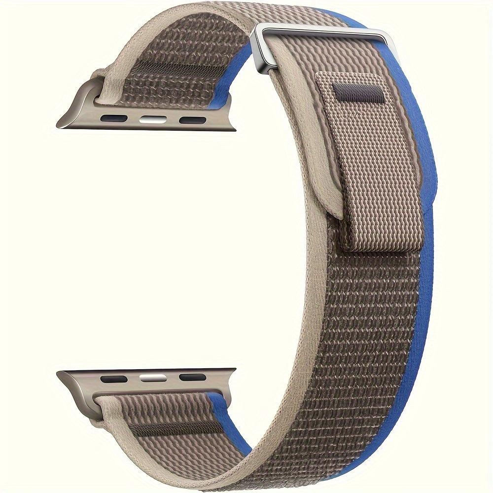Nylon Adjustable Sport Watch Strap for Apple Watch Series 10 Ultra S9 S8 S7 SE 38mm 49mm