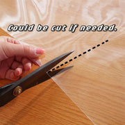 PVC Tablecloth Waterproof Stain-Resistant Heat-Resistant Easy to Clean for Home Use