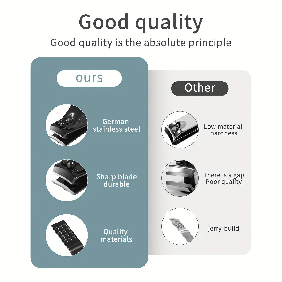 Pushti va qora tirnoq qirqish to'plami