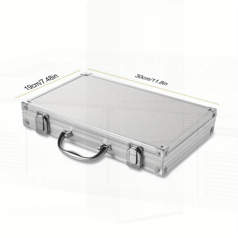 Aluminum Alloy Gun Cleaning Kit with Double Handle Case, Wire and Brushes