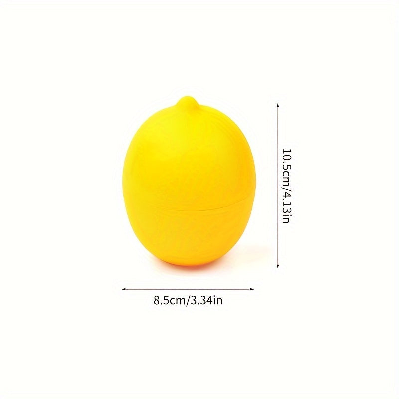 Lemon-Shaped Food Storage Box Fruit and Vegetable Fresh-keeping Container