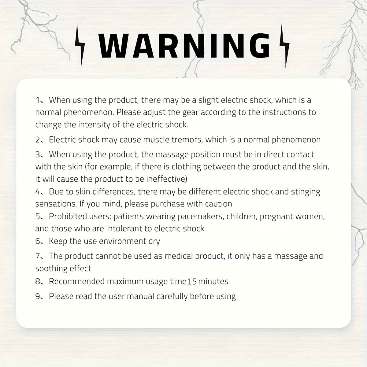 USB Charging Massage Belt for Abdomen and Arms with 6 Modes and 18 Intensities