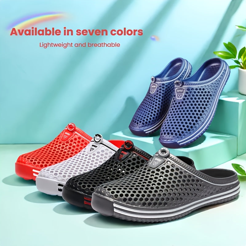 Men's EVA Breathable Clogs, Non-Slip Soft Sole Comfortable Shoes