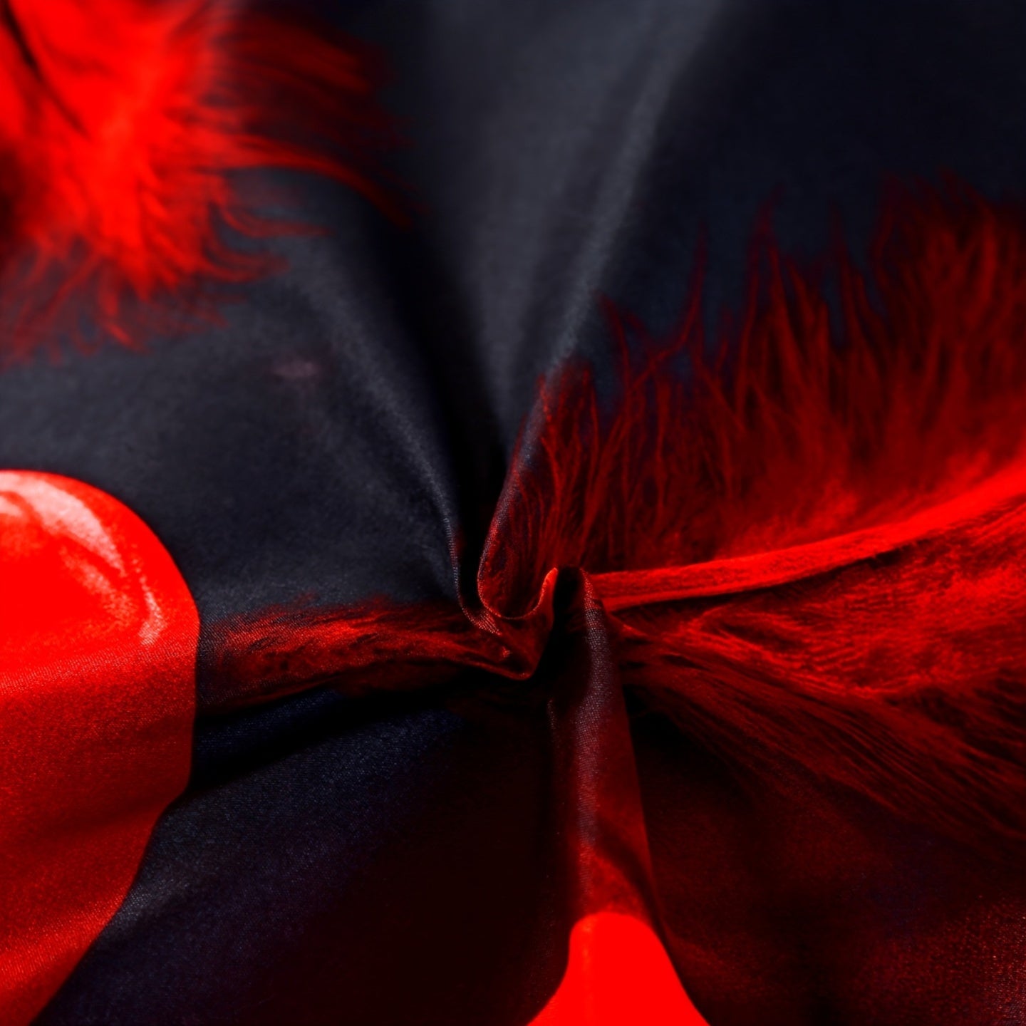 Floral Comforter Set with Duvet Cover and Pillowcases Breathable Polyester All-Season Zipper Closure