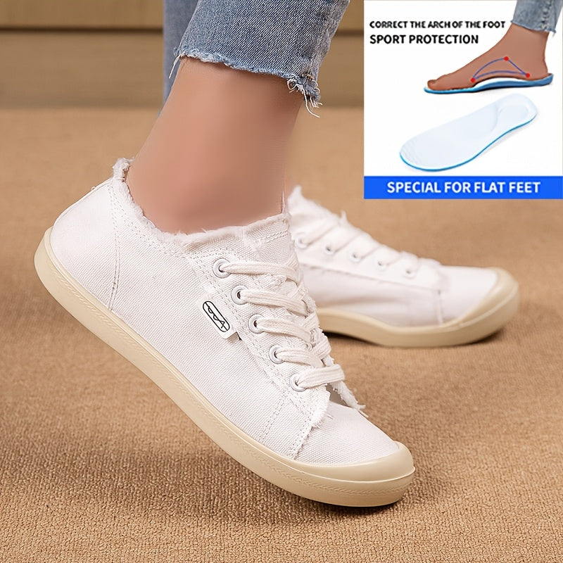 Women's Breathable Flat Casual Sneakers Lightweight Walking Shoes Spring Summer