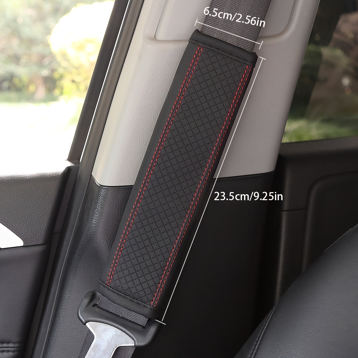 Car Shoulder Protector Cover Set Multicolor Seat Belt Accessories