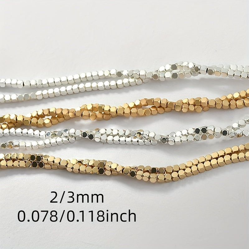 Hematite Small Square Beads 2/3mm Jewelry Making Supplies