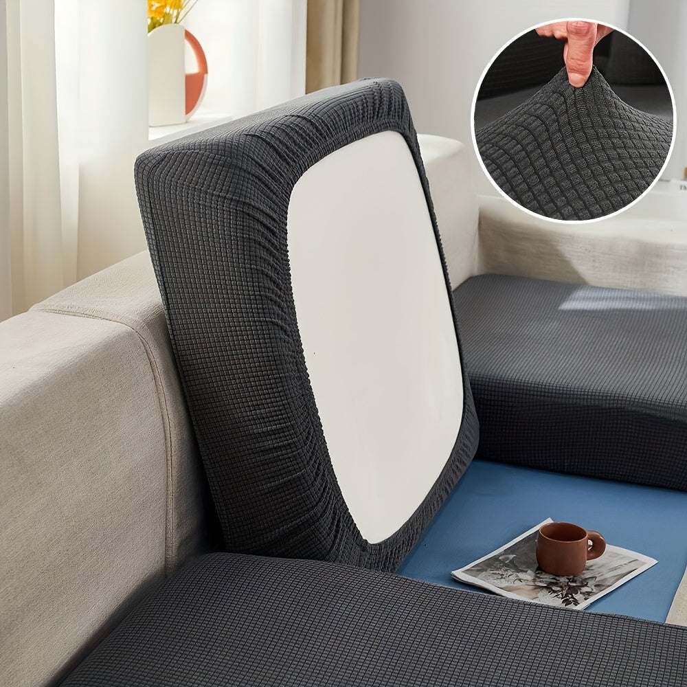 Натяжной чехол для подушек дивана для угловых диванов, дружелюбный к животным.