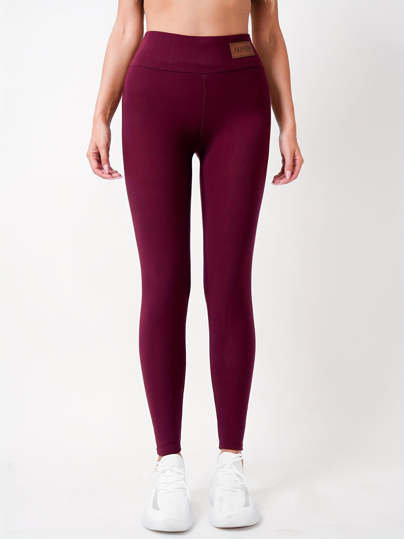 Женские зимние леггинсы с флисовой подкладкой для осени и зимы, модные, теплые и эластичные с комфортной посадкой.