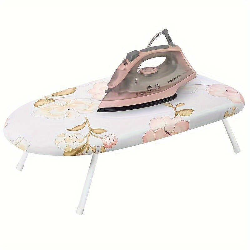 Ko'p funksiyali yig'iladigan dazmol taxtasi - Yenglar va bo'yinlar uchun - Noxud va plastik, ovqatlanish va dam olish stollari uchun ideal - 1 dona