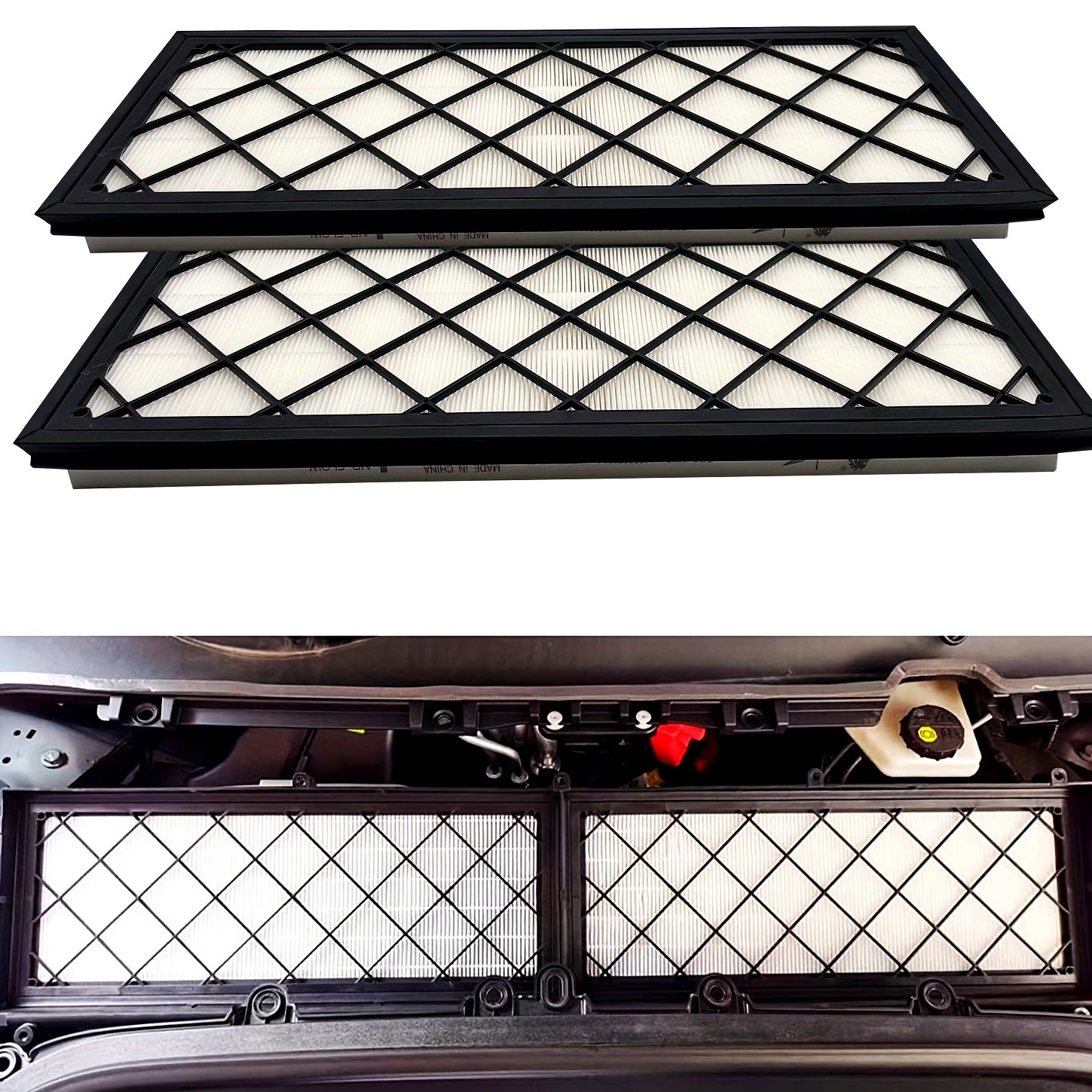 External HEPA Air Conditioning Filter for Model Y with Activated Charcoal