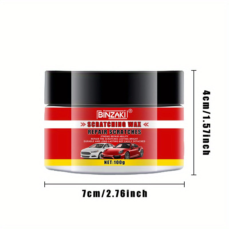 Универсальный набор воска для ремонта царапин на автомобильной краске, материал ABS, быстрое удаление царапин