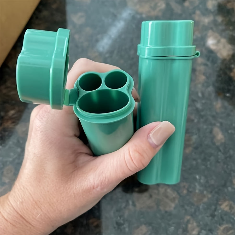 Men Women Unisex Metal Cigarette Case with Lighter and Accessories Storage