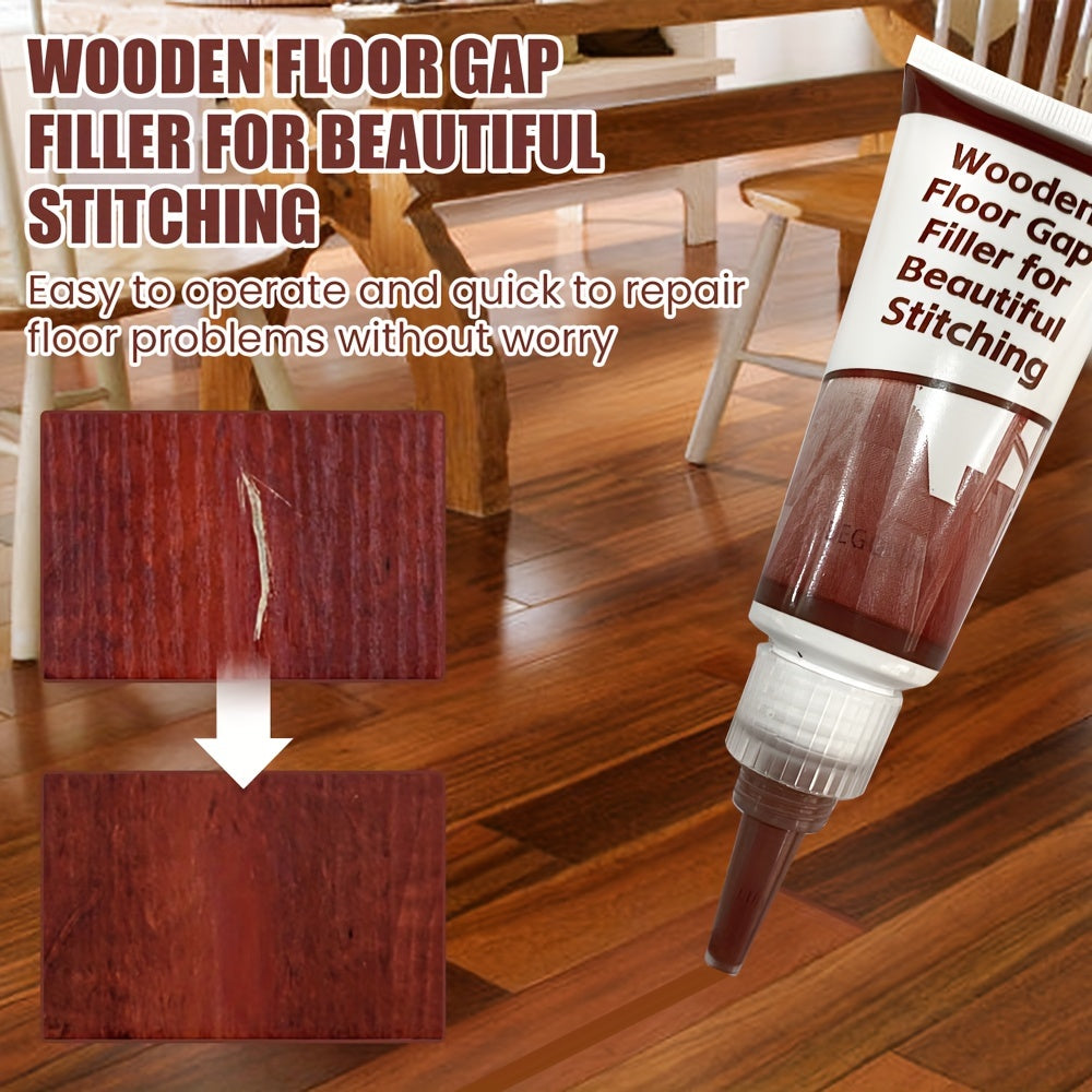Water-Resistant Wood Filler for Floors and Furniture Odorless Seam Repair